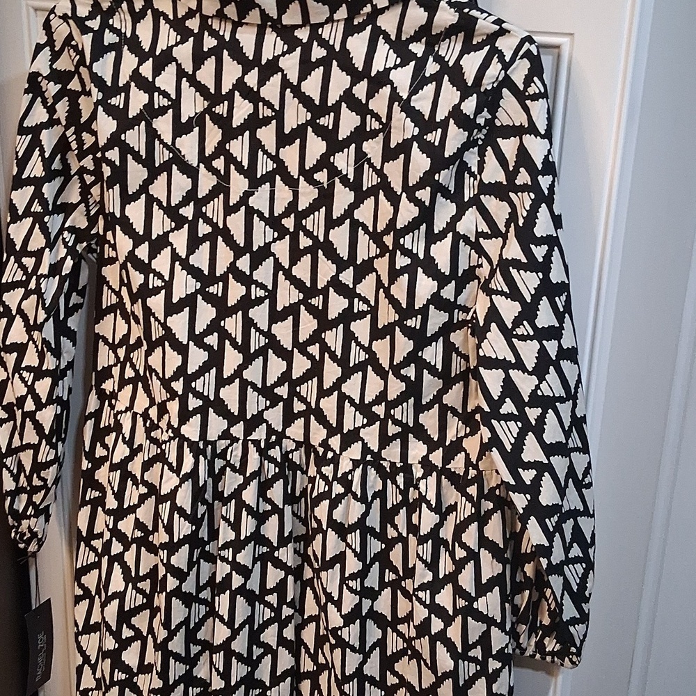 New! Rachel Zoe Abstract Print Maxi Dress - Picture 6 of 7